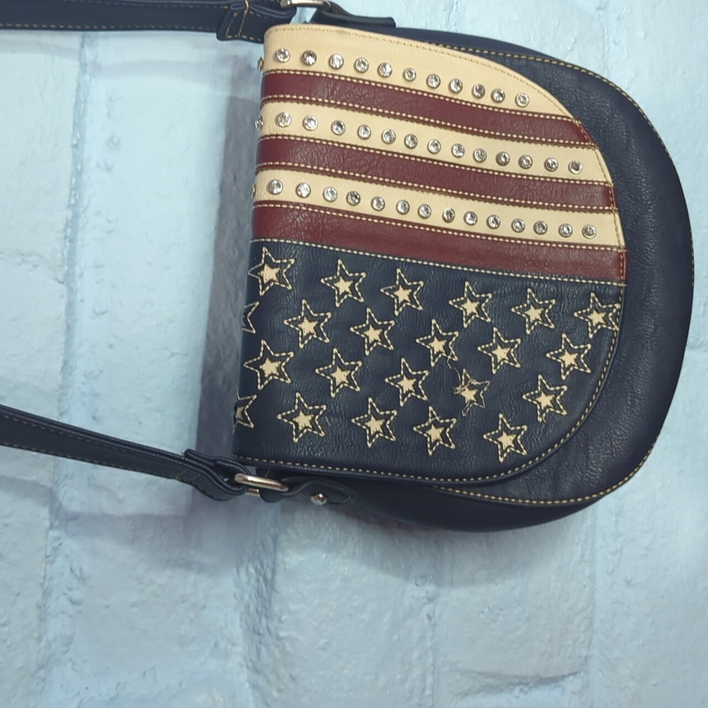 Montana West American 🇺🇸 Flag Purse - Picture 2 of 5
